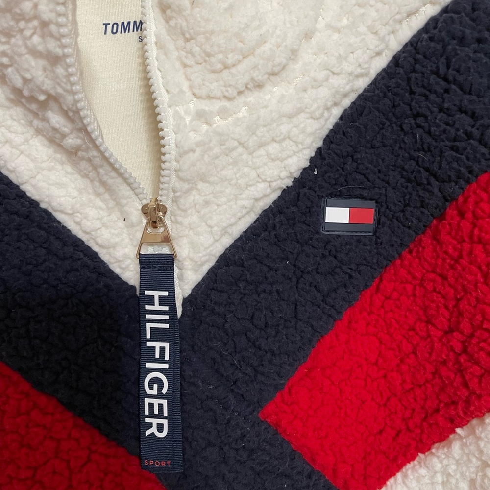 Tommy Hilfiger Sport Sherpa Pullover - Picture 3 of 3